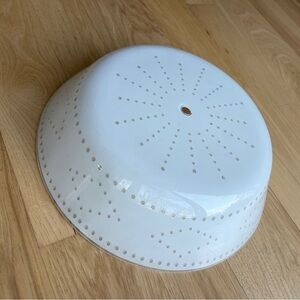 vintage frosted glass light shade for flush-mount ceiling fixture 12"x 3-1/8"